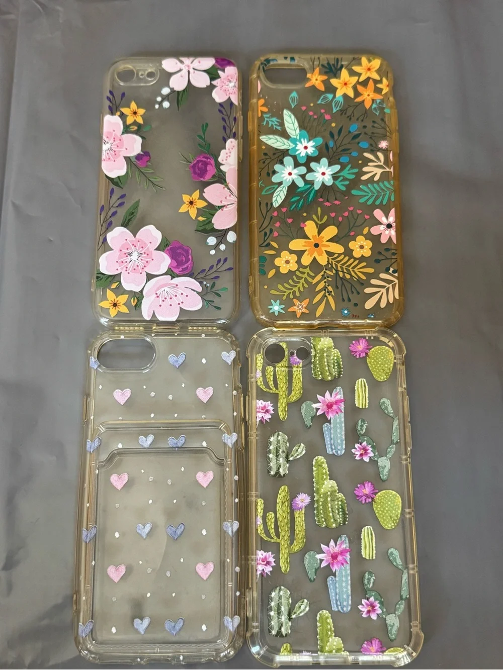 iPhone case 7/8/se/se2 Assorted Floral & Butterfly Phone Case Collection